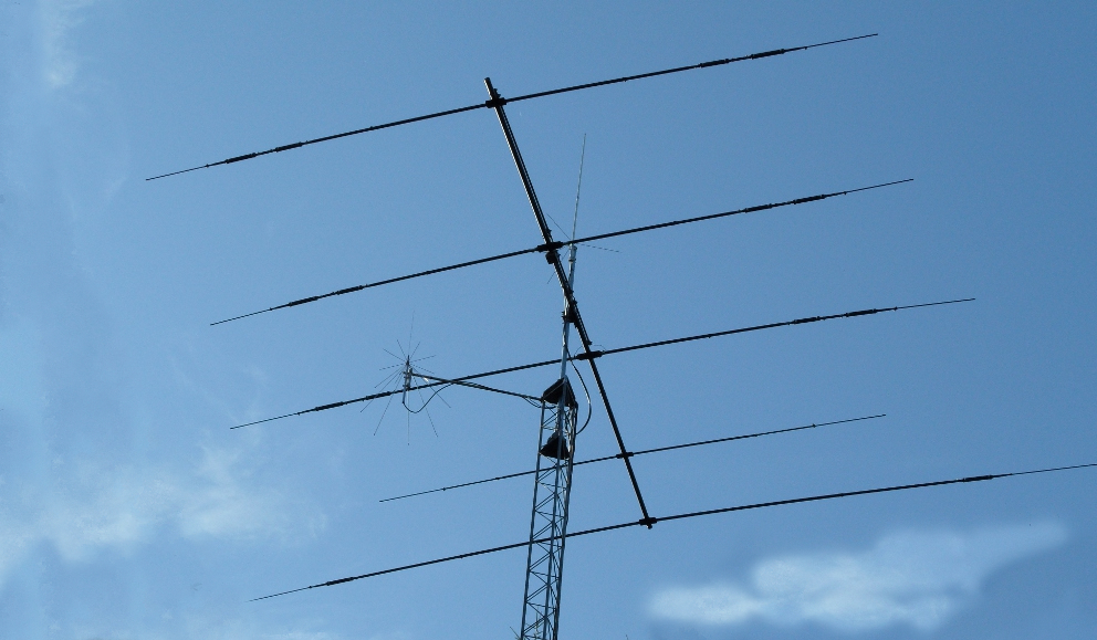 HF tribander antenna